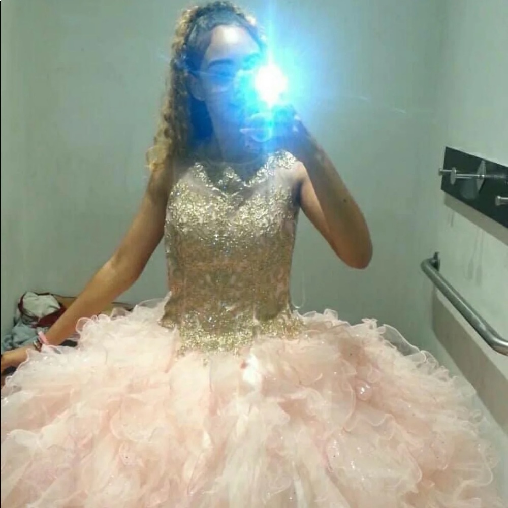Ball gown dress quinceañera sweet sixteen dress - Picture 1 of 3